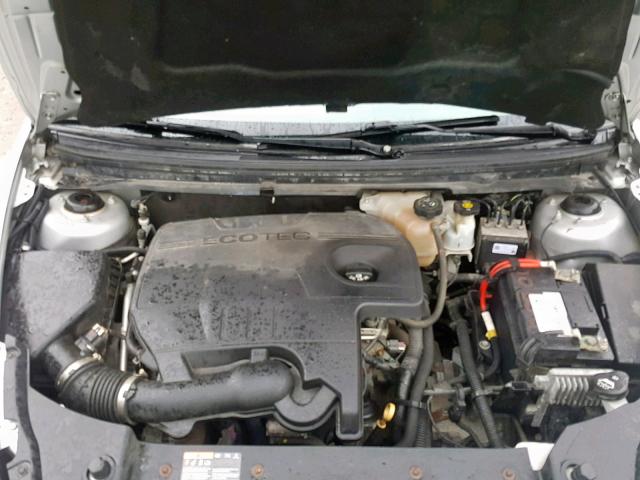 1G1ZA5EUXBF207596 - 2011 CHEVROLET MALIBU LS SILVER photo 7