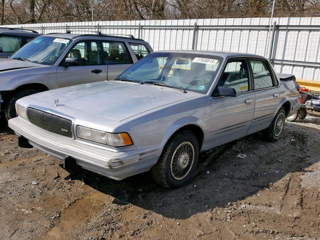 3G4AG55M6RS626209 - 1994 BUICK CENTURY SP BLUE photo 2