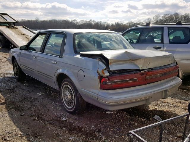 3G4AG55M6RS626209 - 1994 BUICK CENTURY SP BLUE photo 3