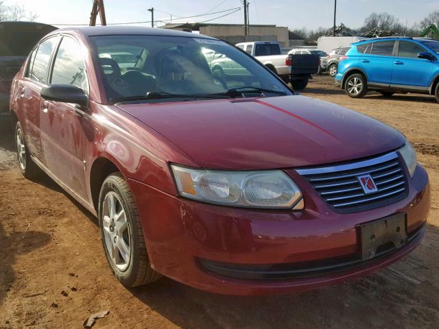 1G8AJ55F96Z101502 - 2006 SATURN ION LEVEL MAROON photo 1
