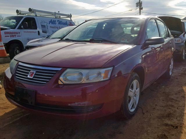 1G8AJ55F96Z101502 - 2006 SATURN ION LEVEL MAROON photo 2