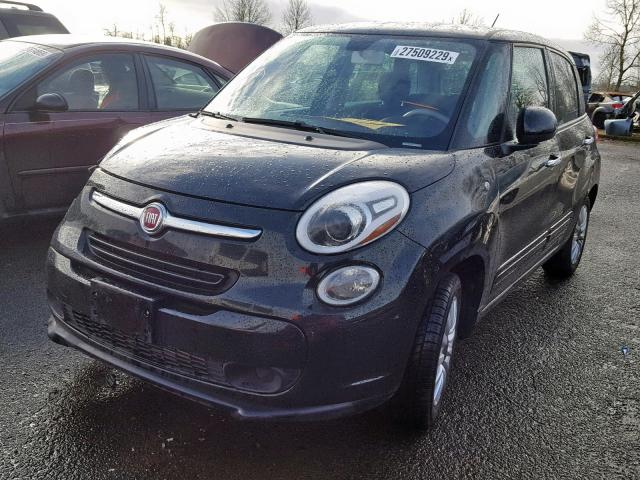 ZFBCFABH1EZ025032 - 2014 FIAT 500L EASY BLACK photo 2