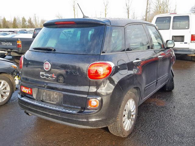 ZFBCFABH1EZ025032 - 2014 FIAT 500L EASY BLACK photo 4