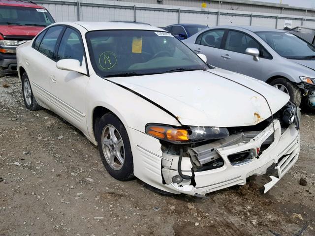 1G2HX54K214203736 - 2001 PONTIAC BONNEVILLE WHITE photo 1