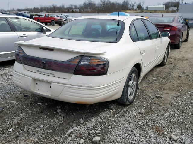 1G2HX54K214203736 - 2001 PONTIAC BONNEVILLE WHITE photo 4