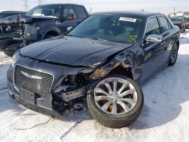 2C3CCAEG6JH120192 - 2018 CHRYSLER 300 LIMITE GRAY photo 2