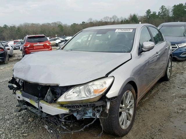 KMHGC4DE4AU080783 - 2010 HYUNDAI GENESIS 3. GRAY photo 2