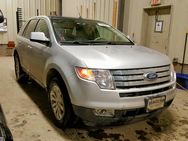 2FMDK4JC5ABB69714 - 2010 FORD EDGE SEL SILVER photo 1