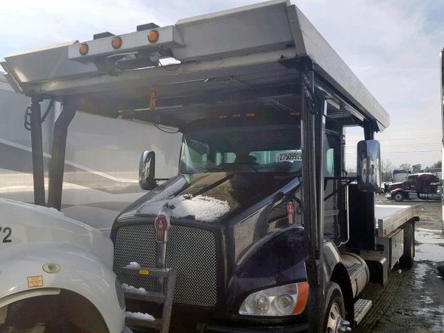 2NKHHJ7X4FM430113 - 2015 KENWORTH CONSTRUCTI BLACK photo 2