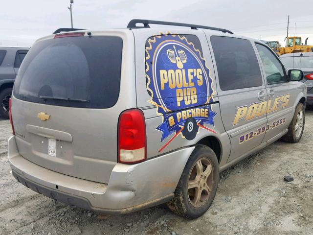 1GNDV23L65D213675 - 2005 CHEVROLET UPLANDER L 银色 照片 4