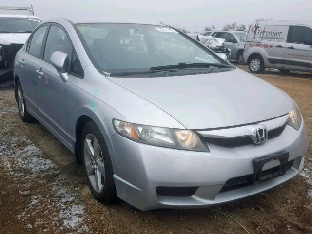 19XFA1F67AE073142 - 2010 HONDA CIVIC LX-S SILVER photo 1