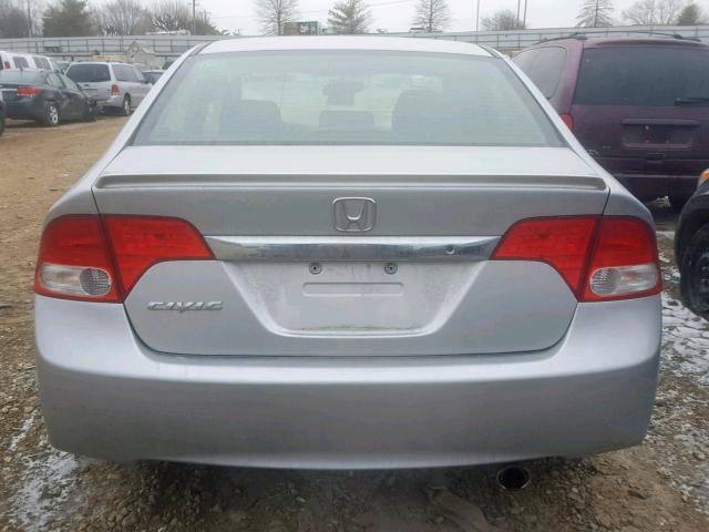 19XFA1F67AE073142 - 2010 HONDA CIVIC LX-S SILVER photo 9