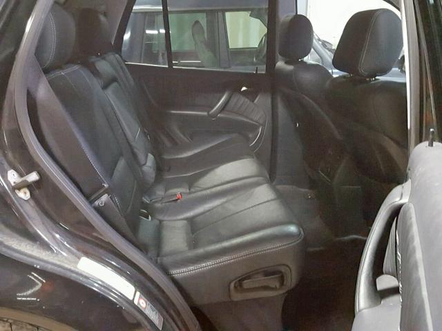 4JGAB57E73A454589 - 2003 MERCEDES-BENZ ML 350 BLACK photo 6