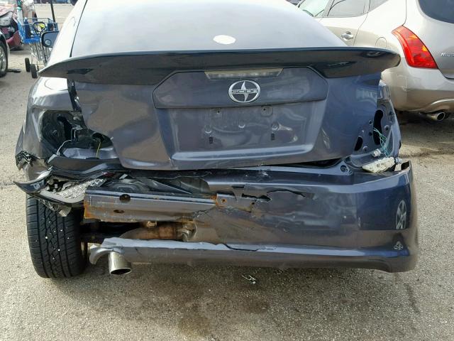 JTKJF5C72B3000410 - 2011 TOYOTA SCION TC 石墨色 照片 9