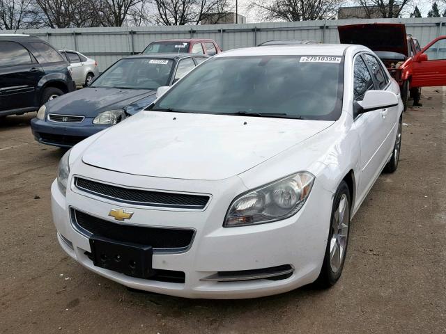 1G1ZC5EB6AF145119 - 2010 CHEVROLET MALIBU 1LT თეთრი ფოტო 2