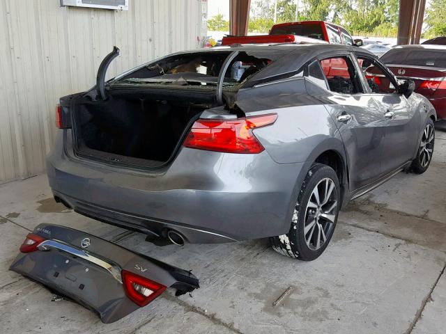 1N4AA6AP1HC386699 - 2017 NISSAN MAXIMA 3.5 GRAY photo 4