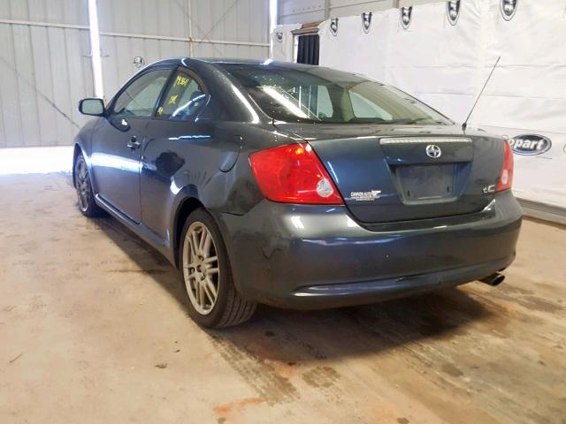 JTKDE167360074088 - 2006 TOYOTA SCION TC 灰色 照片 3