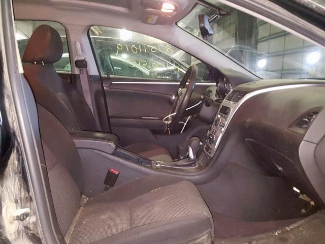 1G1ZC5E0XCF163978 - 2012 CHEVROLET MALIBU 1LT BLACK photo 5