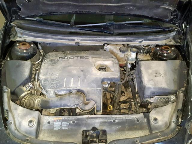 1G1ZC5E0XCF163978 - 2012 CHEVROLET MALIBU 1LT BLACK photo 7