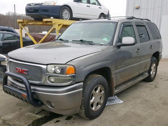 1GKEK63U35J126747 - 2005 GMC YUKON DENA GRAY photo 2