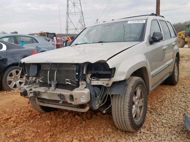 1J8GS48K67C565490 - 2007 JEEP GRAND CHER TAN photo 2