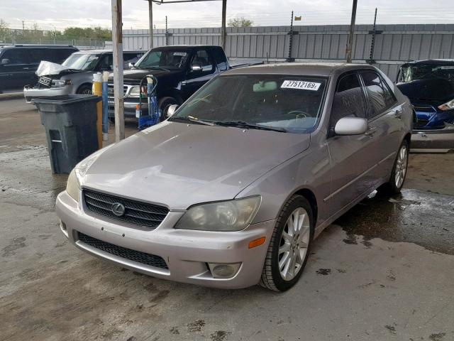 JTHBD192930078173 - 2003 LEXUS IS 300 GRAY photo 2