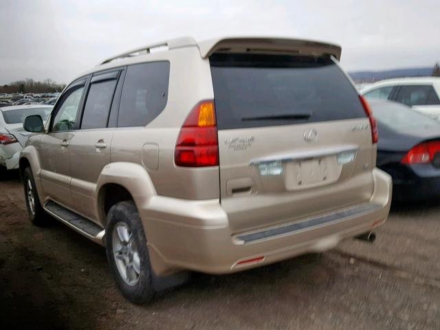 JTJBT20X470136146 - 2007 LEXUS GX 470 TAN photo 3