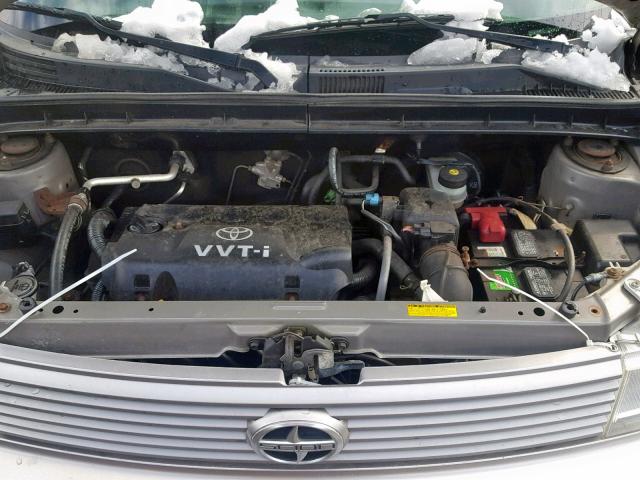 JTLKT324550218187 - 2005 TOYOTA SCION XB ნაცრისფერი ფოტო 7