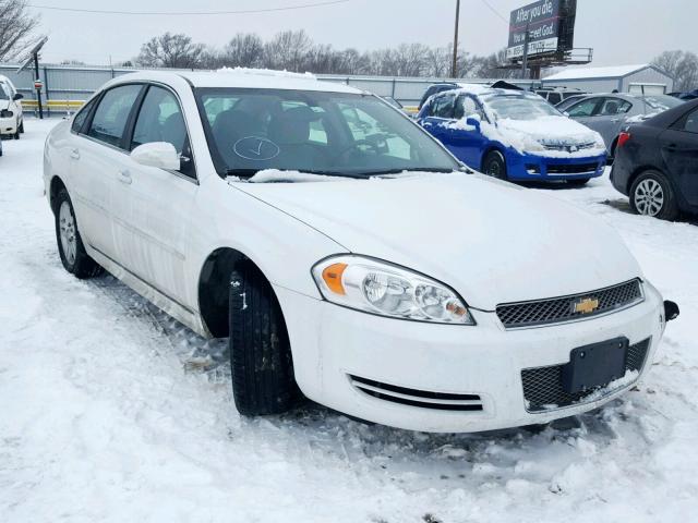 2G1WB5E34G1108018 - 2016 CHEVROLET IMPALA LIM WHITE photo 1