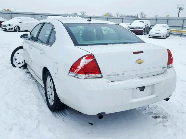 2G1WB5E34G1108018 - 2016 CHEVROLET IMPALA LIM WHITE photo 3