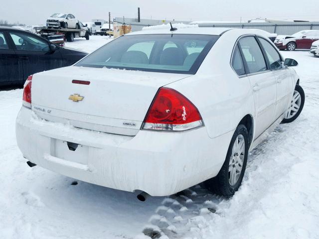 2G1WB5E34G1108018 - 2016 CHEVROLET IMPALA LIM WHITE photo 4