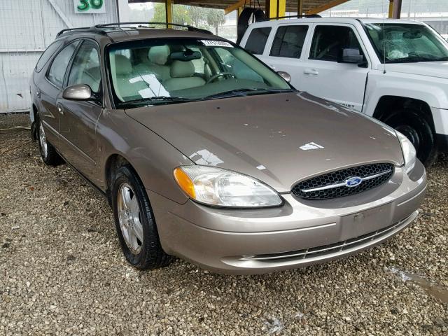 1FAHP59S02A110534 - 2002 FORD TAURUS SEL GOLD photo 1