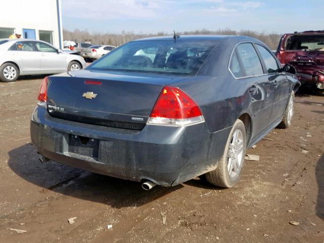 2G1WB5E30G1189082 - 2016 CHEVROLET IMPALA LIM GRAY photo 4