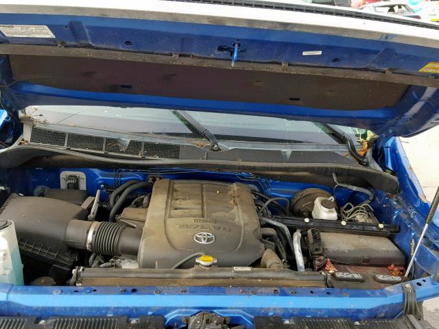 5TFEW5F15GX193474 - 2016 TOYOTA TUNDRA CRE BLUE photo 7