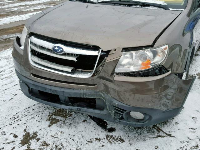 4S4WX93D394400497 - 2009 SUBARU TRIBECA LI BROWN photo 9