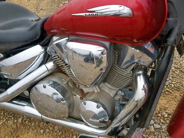 1HFSC52084A103697 - 2004 HONDA VT1300 S MAROON photo 7