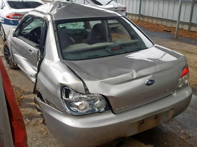 JF1GD79606G506291 - 2006 SUBARU IMPREZA WR SILVER photo 3