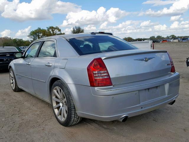 2C3KA73W96H128499 - 2006 CHRYSLER 300C SRT-8 SILVER photo 3