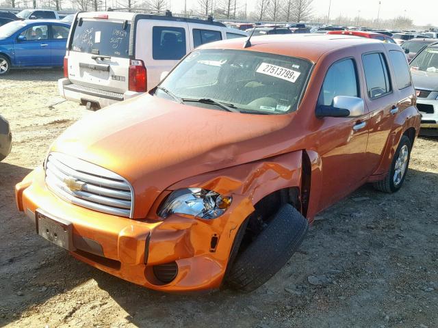 3GNDA23D46S678302 - 2006 CHEVROLET HHR LT ORANGE photo 9