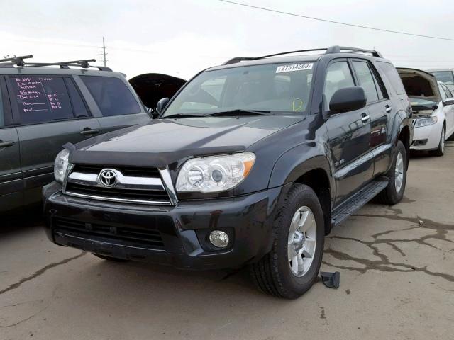 JTEBU14R778098995 - 2007 TOYOTA 4RUNNER SR BLACK photo 2