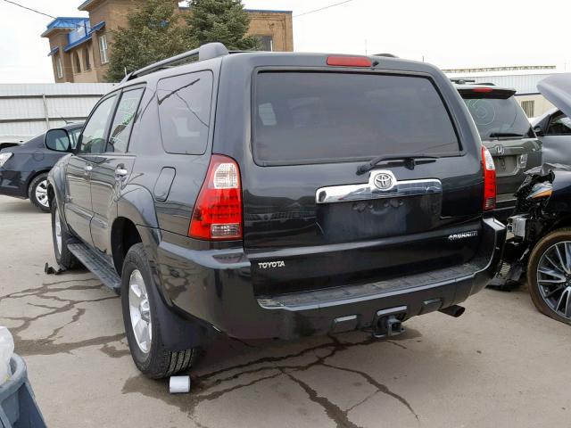 JTEBU14R778098995 - 2007 TOYOTA 4RUNNER SR BLACK photo 3