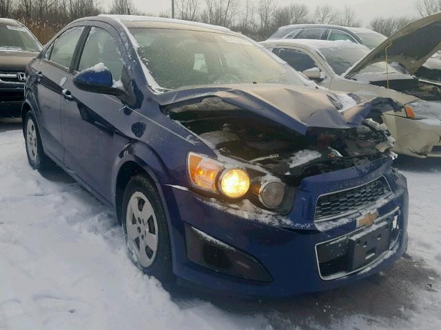 1G1JA5SH2D4175049 - 2013 CHEVROLET SONIC LS BLUE photo 1
