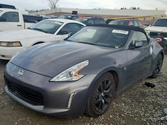 JN1AZ4FHXFM430203 - 2015 NISSAN 370Z BASE GRAY photo 2