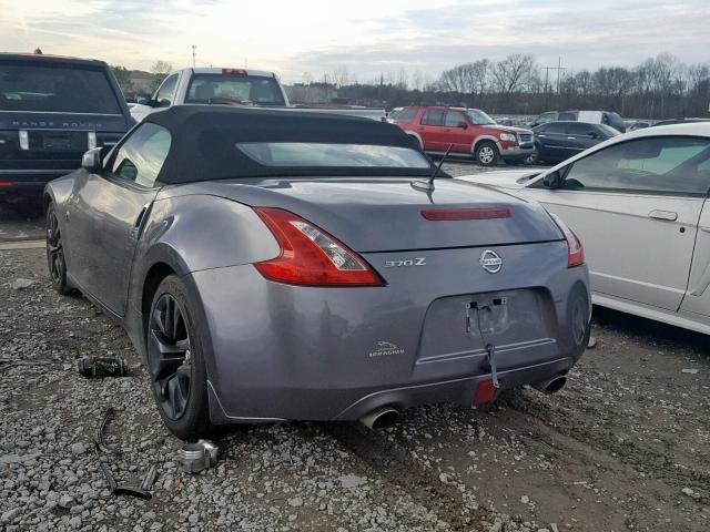 JN1AZ4FHXFM430203 - 2015 NISSAN 370Z BASE GRAY photo 3