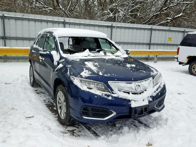 5J8TB4H57JL014445 - 2018 ACURA RDX TECHNO BLUE photo 1