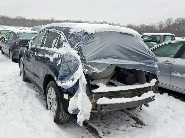 5J8TB4H57JL014445 - 2018 ACURA RDX TECHNO BLUE photo 3