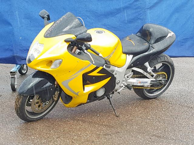 JS1GW71A132101466 - 2003 SUZUKI GSX1300 R YELLOW photo 2