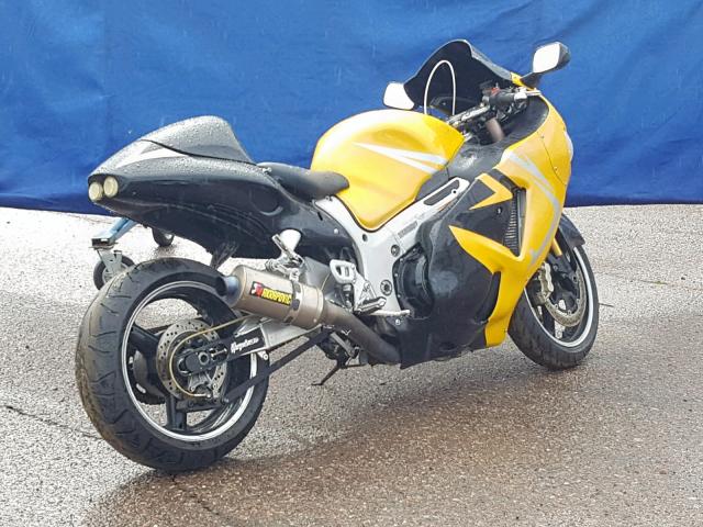 JS1GW71A132101466 - 2003 SUZUKI GSX1300 R YELLOW photo 4