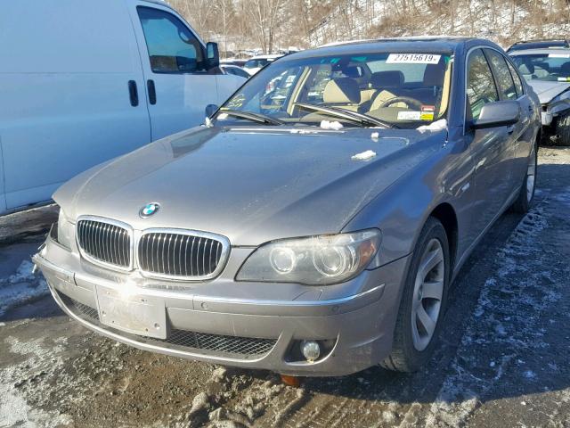 WBAHL83596DT02532 - 2006 BMW 750 I GRAY photo 2