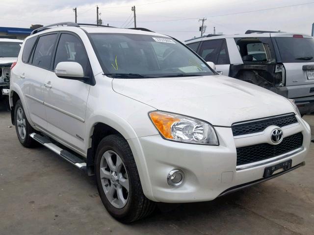 2T3YF4DV0CW136630 - 2012 TOYOTA RAV4 LIMIT WHITE photo 1